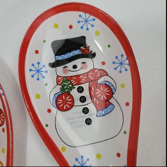 (4) Temp-Tations By Tara Holiday Spoon Rest - Picture 4 of 16